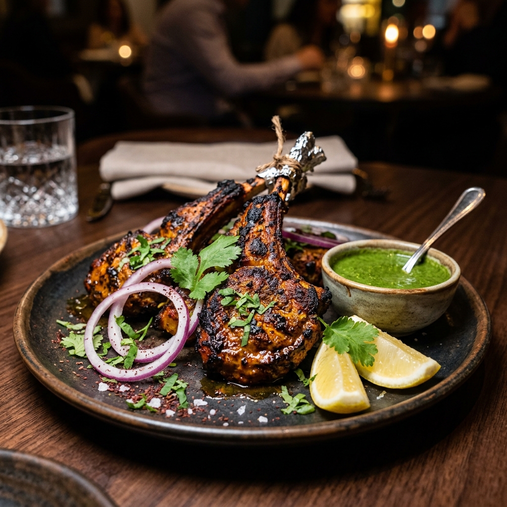 Tandoori Grilled Lamb Chops